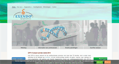 Desktop Screenshot of exendo-epigenomics.com